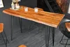 riess-ambiente Massivholz Bartisch MAMMUT 140cm natur Produktbild-Vorschau 5