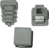 50 x Lamellenstopfen Vierkantrohrstopfen 22 x 22 mm (Außen) Produktbild-Vorschau 1