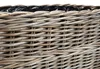 Kobolo Balkonkasten LAURO  Rattan 62L x 29B x 29H - grau - Produktbild-Vorschau 5