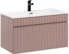 Zestaw meblowy do łazienki 80cm z umywalką - funkcjonalny i Podgląd zdjęcia produktu 1