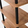 Skye Decor, Gala - Black, Bücherregal, Schwarz, 100 % Produktbild-Vorschau 2