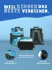 Školní brašna pro chlapce a dívky 1. třídy v modré barvě s Náhled obrázku produktu 5