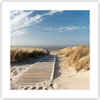 Poster - Poster ohne Rahmen - Strand Meer Fußgängerbrücke Produktbild-Vorschau 1