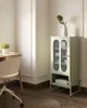 BELIANI Sideboard Mintgrün Stahl Halbhoch Schmal mit Griff Produktbild-Vorschau 2