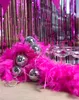 Boland boa rosa Feder Accessoire für Kostümparty und Produktbild-Vorschau 6