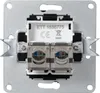 Netzwerk-Dose McPower ''Flair'' CAT6A, UP, anthrazit, Produktbild-Vorschau 2