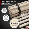 Rollrost Lattenrost -- " Buchen - Xandi " 22mm 140 x 200 cm Produktbild-Vorschau 9