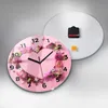 Wallfluent Wanduhr – Stilles Quarzuhrwerk - Uhr Dekoration Produktbild-Vorschau 4