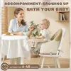 Hochstuhl Baby 2 in 1 mit Rollen, Höhenverstellbar Produktbild-Vorschau 3