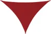 Tenda da sole in tessuto Oxford triangolare 5x7x7 m Rosso Anteprima dell’immagine prodotto 1