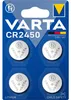 Varta 06450101404 Varta CR 2450 gombíkový článok 4 blistre Náhľad obrázku produktu 1