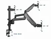 Gembird MA-DA3-01 Supporto da tavolo per schermo piatto Anteprima dell’immagine prodotto 11