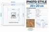 Photo Style Kunststoff Bilderrahmen Fotorahmen Wanddeko Produktbild-Vorschau 4