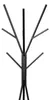 MAUL Garderobe MAULavalon 9 Haken Dreibein 180 cm schwarz Produktbild-Vorschau 4