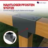 GeZu Impex Pfostenecke 3 Balken T-Model 121 x 121 mm Produktbild-Vorschau 3