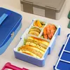 Lunchboxen, Lunchbox, 1450ml Siegel Brotdose, PP Bento Box, Produktbild-Vorschau 5