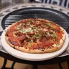 Pizza-Backstein 33 cm mit Halterung und abnehmbaren Griffen Productafbeelding-voorbeeld