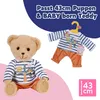 BABY born Outfit Palmen mit Hose und  gestreiftem Shirt mit Produktbild-Vorschau 4