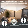 Kingsleeve Ombrellone Mezzaluna a Parete Ø2,7m con Anteprima dell’immagine prodotto 3