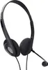 A black TRUST headset with a microphone is shown against a white background. Anteprima dell’immagine prodotto