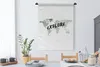 MuchoWow® Wandteppich Wandbehang Weltkarte - Aquarell - Produktbild-Vorschau 3