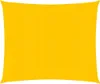 Voile d'ombrage 160 g/m² carré jaune 5x5 m PEHD Voir les images du produit 1
