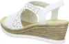Rieker 61916-31 Schuhe Damen Keil Sandalen Sandaletten , Produktbild-Vorschau 2