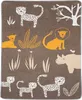 FUSSENEGGER Babydecke Dschungel90x70 braun 623620 Produktbild-Vorschau 5