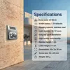 Numéro de maison solaire automatique Maison no Eclairage Voir les images du produit 13