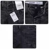 Schwarze Jeans für Jungen, bequeme Hose mit Ziernähten 116 Produktbild-Vorschau 4