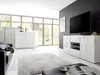 Credenza - MILANO - 2 ante - Laccato lucido bianco - 121 x Anteprima dell’immagine prodotto 13