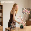 866PCS Orchidee Blumen Klemmbausteine Pflanzen Bausteine Produktbild-Vorschau 6