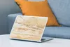 MuchoWow® Laptop Aufkleber Sticker Cover Marmor - Sand - Produktbild-Vorschau 4