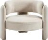 Sessel aus Stoff – Beige – ZORIMO Produktbild-Vorschau 1