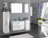 Capri/Bologna 3D Spiegelschrank inkl. Beleuchtung weiß + Produktbild-Vorschau 3