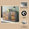 trendteam Wohnen Indy Cassettiera grigio grafite Matera Anteprima dell’immagine prodotto 10