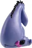 A side view of a purple Eeyore figurine with a pink bow on its tail. Produktbild-Vorschau