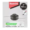 The image shows the packaging of a Makita string trimmer head. Produktbild-Vorschau