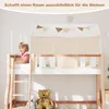 Dětský stan COSTWAY, hrací stan s osvětlenými hvězdami, Náhled obrázku produktu 9