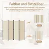 Angel Living Paravant,Sichtschutz,4 Fach Produktbild-Vorschau 2