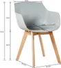 HJ_WeDoo 2er Set Sessel Skandinavisch Wohnzimmerstuhl Produktbild-Vorschau 2