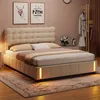 INONEFT Gestoffeerd bed 140x200 cm, boxspringbed met Productafbeelding-voorbeeld 7
