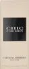 A product box for Carolina Herrera Chic For Men eau de toilette. Voir les images du produit