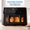 MEDION P25 XXL Flex M Airfryer mit 2 Kammern - 10,8 Liter - Produktbild-Vorschau 8