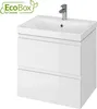 Design Set 977 Moduo 60 Blanc Dsm (armoire + lavabo) Voir les images du produit 9