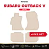 DURBAN Beige Velours-Fußmatten-Set für Subaru Legacy VI Produktbild-Vorschau 17