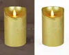 Anna's Collection Gefuhrte stumpfe Kerze - gold - 15 x D7,5 Produktbild-Vorschau 9