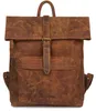 Beltimore Vintage-Leder Rucksack 15,6" Braun Produktbild-Vorschau 6