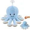 Plüsch-Oktopus mit Saugnapf, blau, 16 cm Produktbild-Vorschau 1