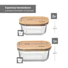 Ritzenhoff 8x Esperanza Vorratsdose rund quadratisch groß Produktbild-Vorschau 5